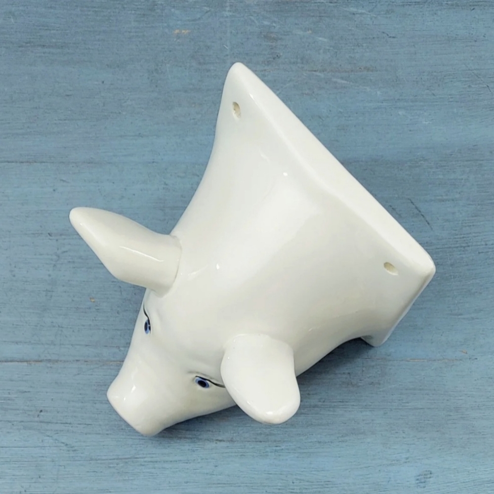 Vintage Ceramic Pig Bust - Picture 6 of 7